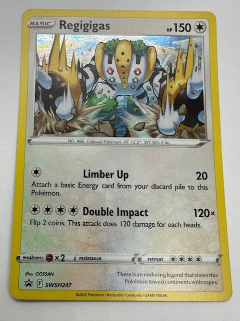 Pokémon Carte collezionabili: Regigigas - Holo – Nuovo (secondo la descrizione) da Nussbaumen AG venduto da Pika-Shop