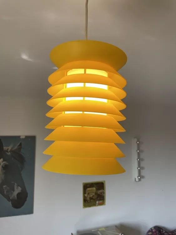 Lampadari & plafoniere: Mid Century Space Age Deckenlampe Kunststoff – Usato da Bern venduto da fotolog111 2