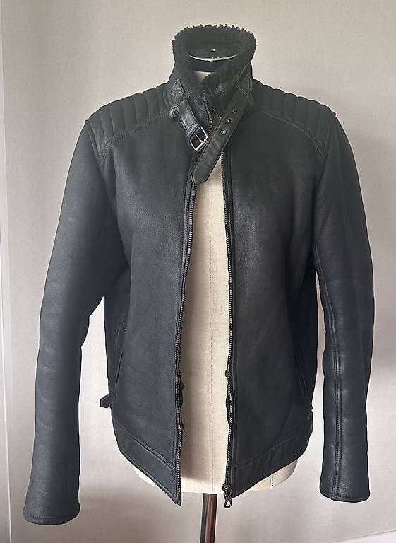 Vera Pelle Giacche: Echt Leder Jacke mit Lammfell – Usato da Würenlos venduto da avauva