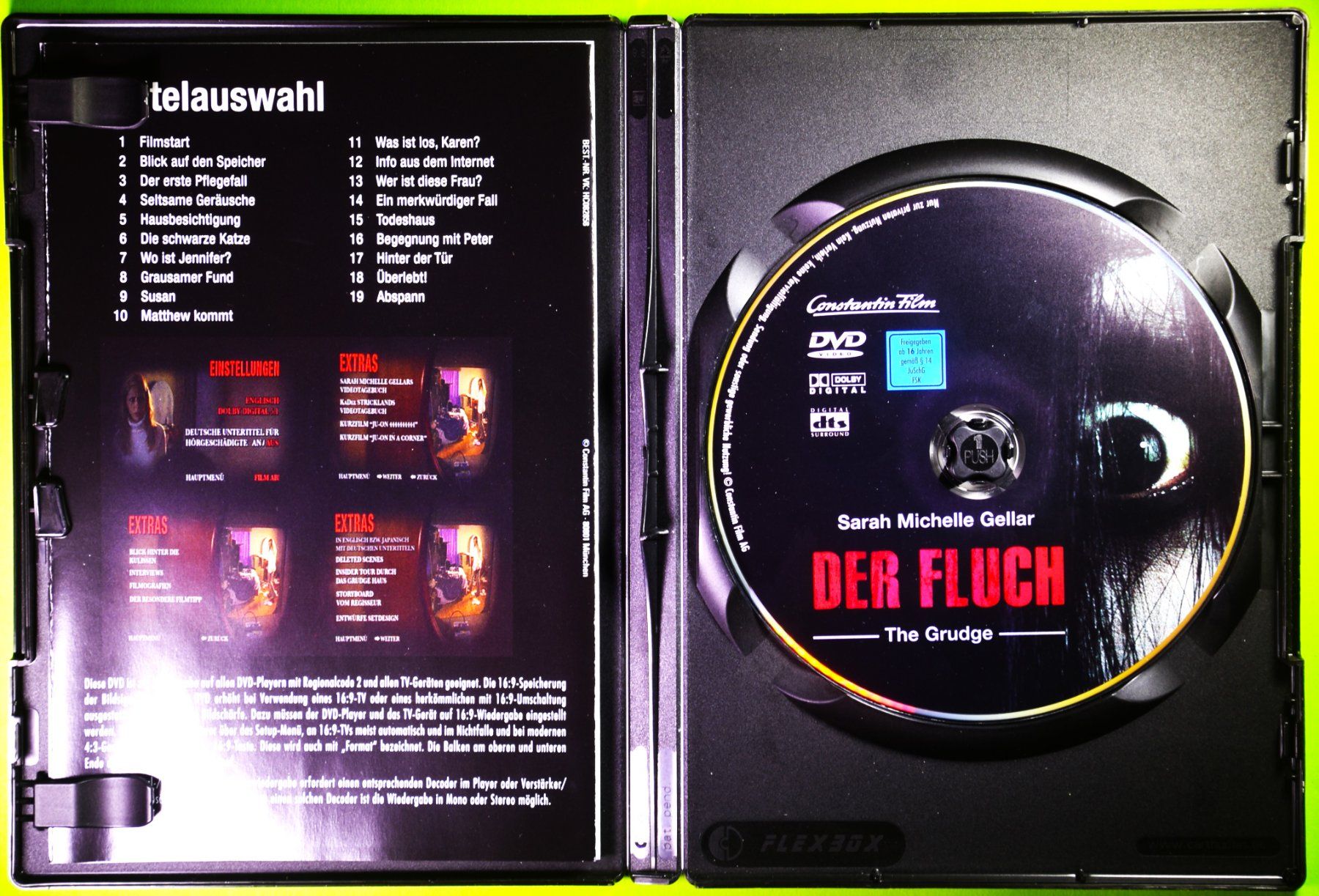 Tutti i DVDs: DER FLUCH - EIN ORT DES TODES - SPANNENDER, BRUTALER HORROR – Nuovo (secondo la descrizione) da Luzern venduto da piro12 3