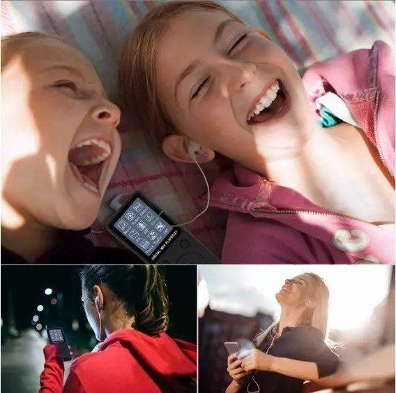 Lettore multimediale portatile: MP3 MP4 Player Bluetooth FM-Radio  LCD Display HiFi Musik – Nuovo (secondo la descrizione) da Kirchdorf AG venduto da Aarereussshop 8
