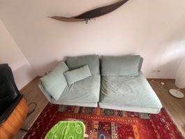 SÖDERHAMN Sofa hellgrün - perfekt für kleines Wohnzimmer