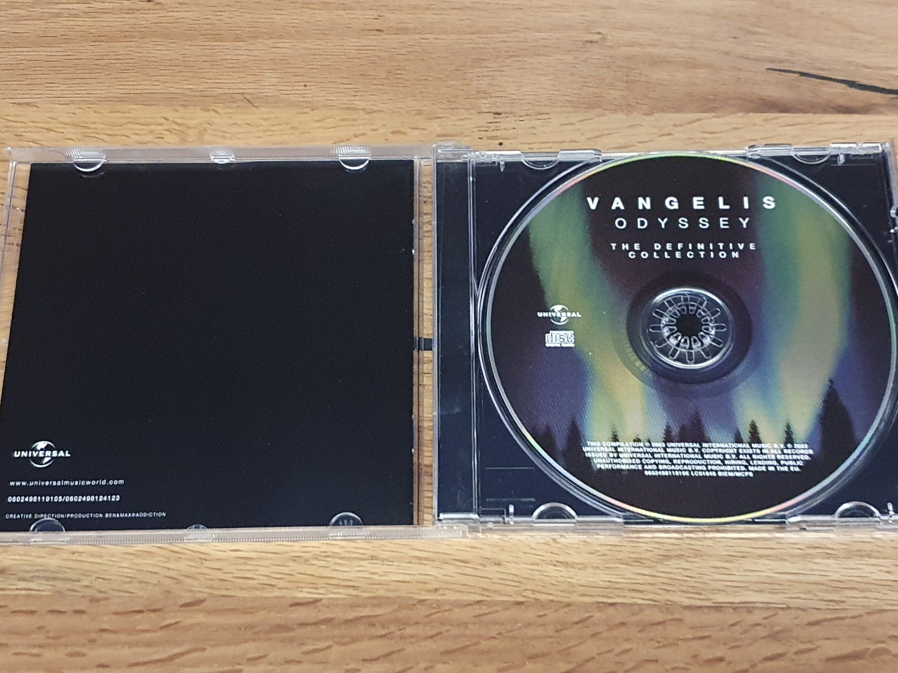 CDs: Vangelis - Odyssey - The definitive Collection - CD – Gebraucht aus Auenstein von Trilos 2