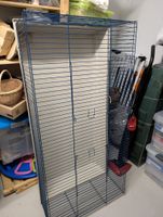 Kleintierkaefig mit Kunststoffschale