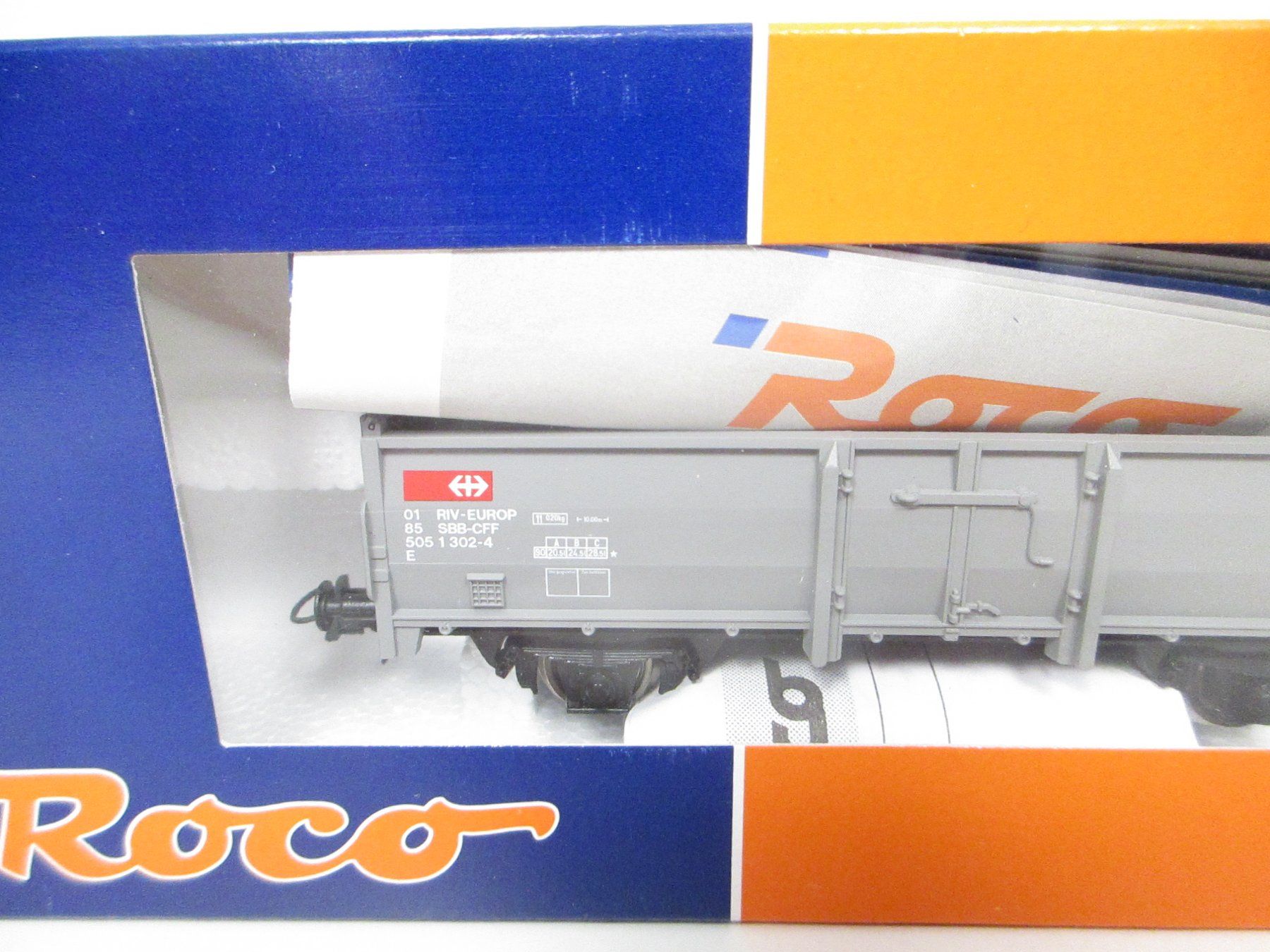 Roco Modelleisenbahnen: Roco H0 56051 SBB Hochbordwagen – Neu und originalverpackt aus Olten von Heinrich875 2