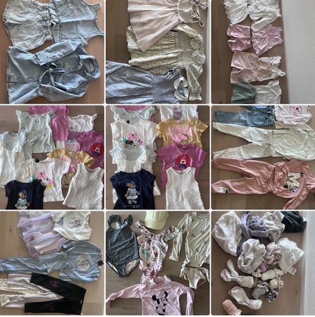 Mädchen Kleiderpaket >60 Teile c. 3-4 Jahre