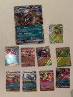 Pokemon Karten Sammlung, 10 EX Karten