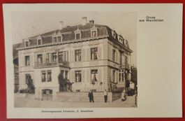 Gruss aus Weinfelden 1917 - Erziehungsanstalt Friedheim