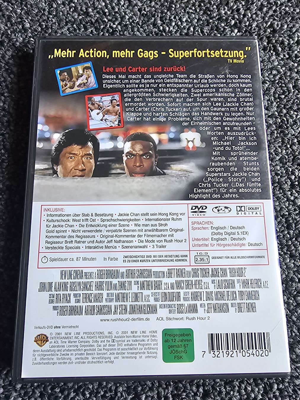 Tutti i DVDs: Rush Hour 2 (22580) – Usato da Ruswil venduto da jan_bxl5 1