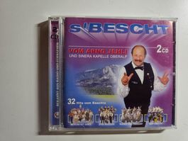 Doppel CD - s'Bescht Arno Jehli - Kapelle Oberalp
