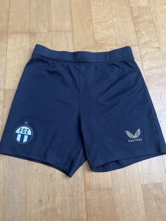 Fussballshorts FC Zuerich Schwarz Grösse S neu