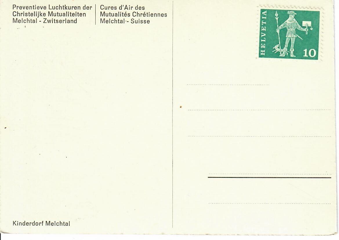 Cartoline postali: Melchtal – Usato da Hochdorf venduto da Ziegel-16 1