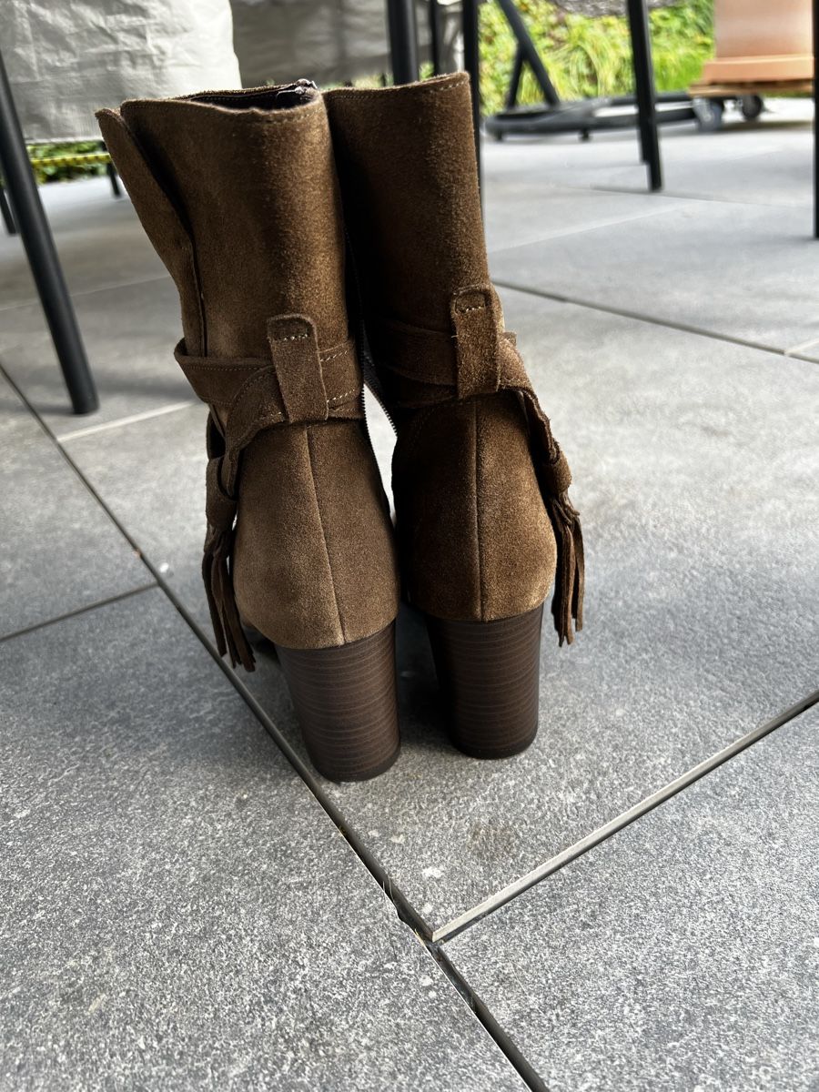 Scarpe da donna: Roberto Santi Wildleder Stiefel Gr. 38 – Nuovo (secondo la descrizione) da Dürrenäsch venduto da Fonsi_12 3