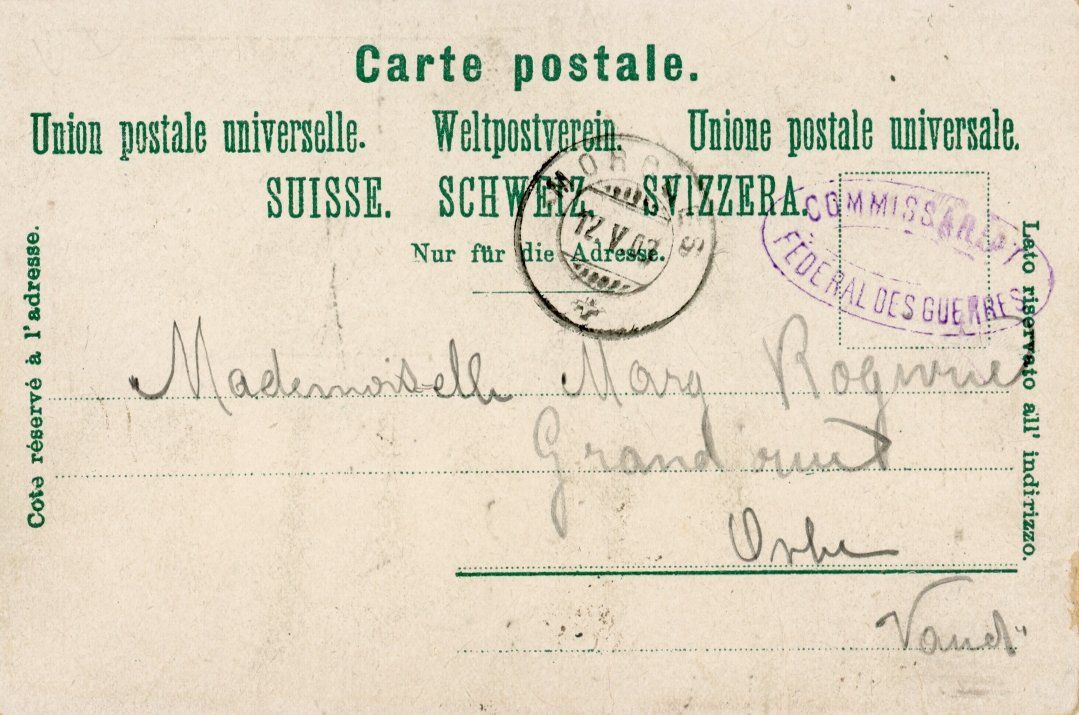 Cartes postales: Morcles-Dailly  VD          en 1 9 0 3 – D'occasion à Brig par Valcards54 1