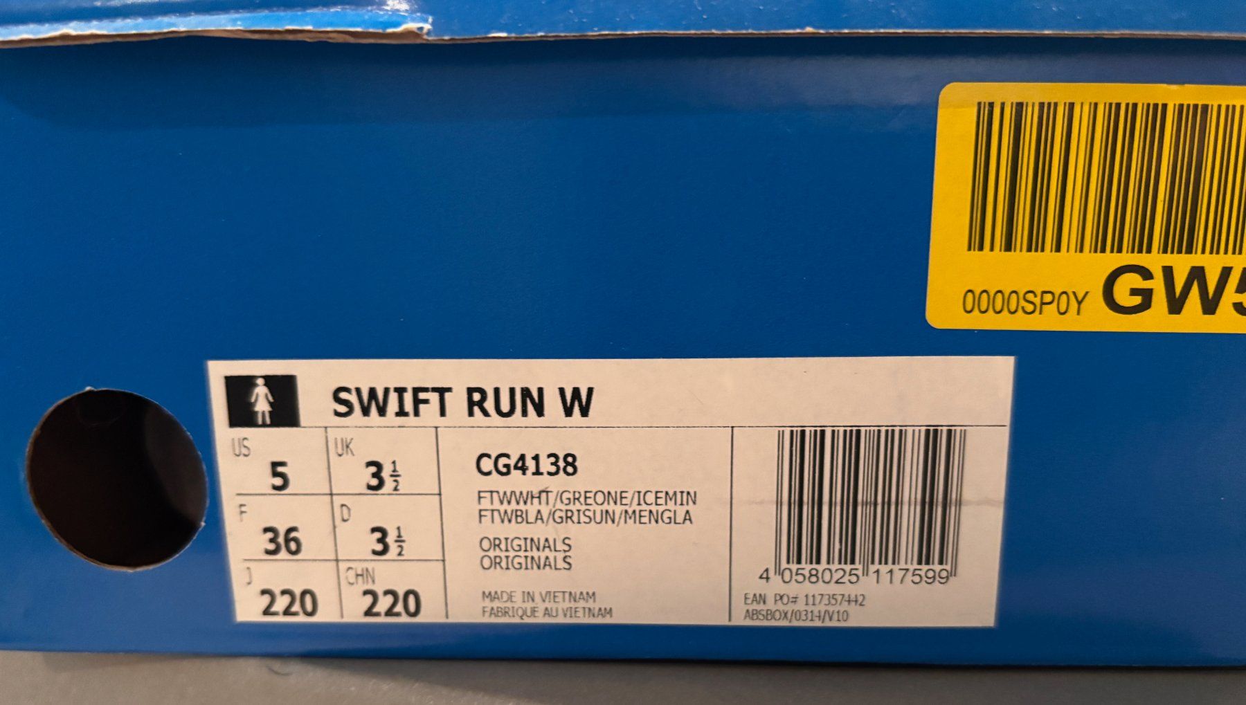 Adidas Scarpe da donna: Adidas Swift Run – Nuovo e nell'imballaggio originale da Birmensdorf ZH venduto da CAS-ZRH 6
