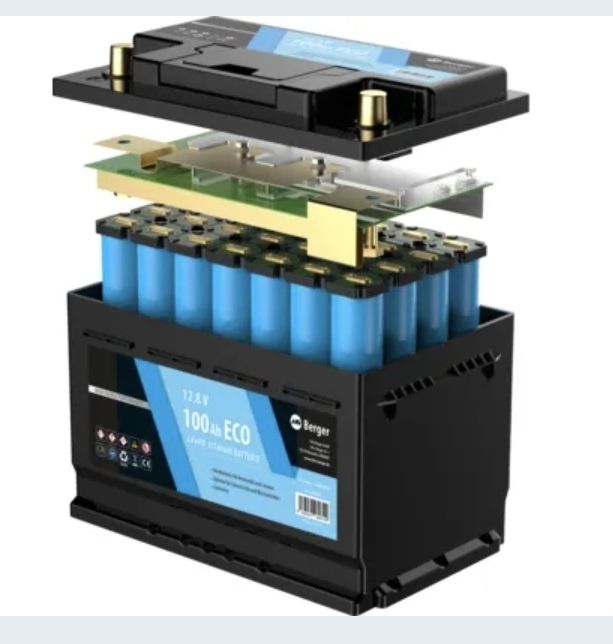 Dispositivi a energia solare: Batterie LIFEPO4 100Ah 12V – Nuovo e nell'imballaggio originale da Autigny venduto da Beniix 2