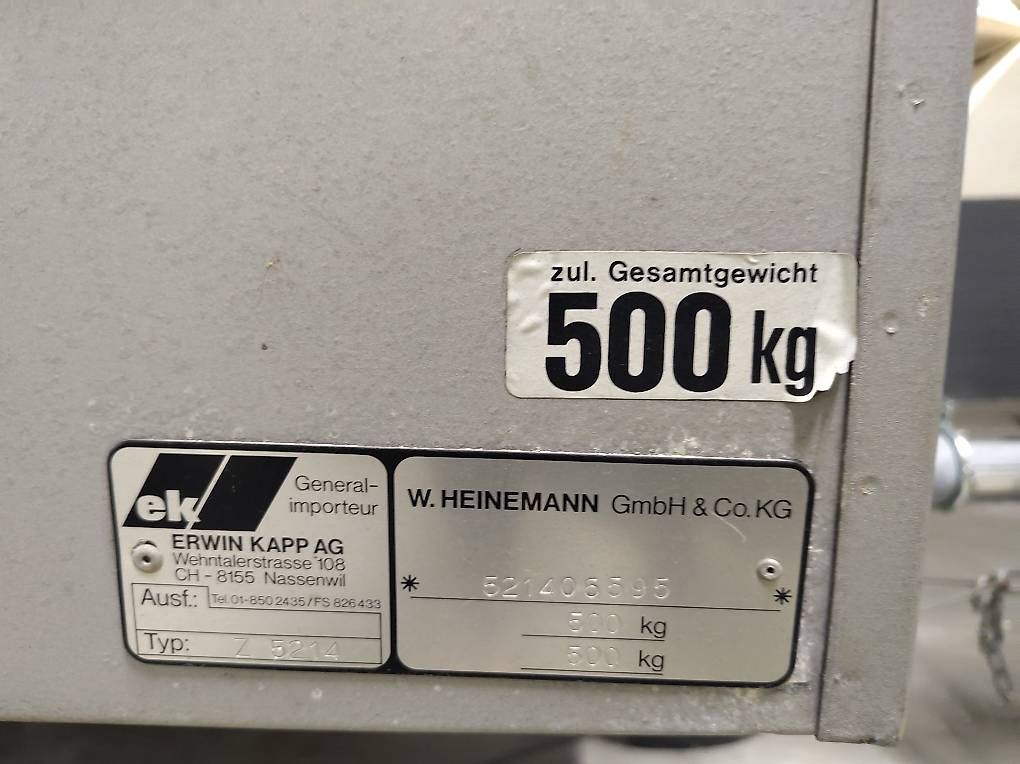 Rimorchi: Transportanhänger – Usato da Zürich venduto da bir_wc2x 2