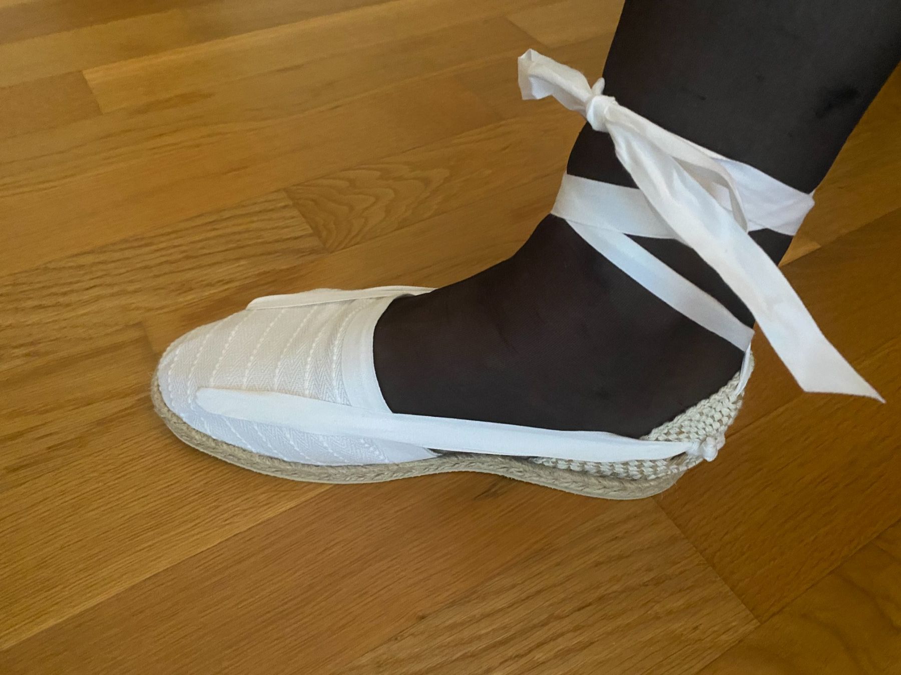 Scarpe da donna: Espadrilles weiss  Damen Gr. 39  Creation Catalane – Nuovo (secondo la descrizione) da Niederrohrdorf venduto da park5