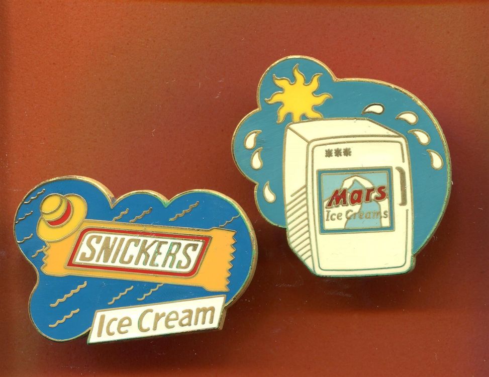 2 Pin Ice Cream SNICKERS Mars (Gebraucht) in Winterthur für CHF 1.5 ...