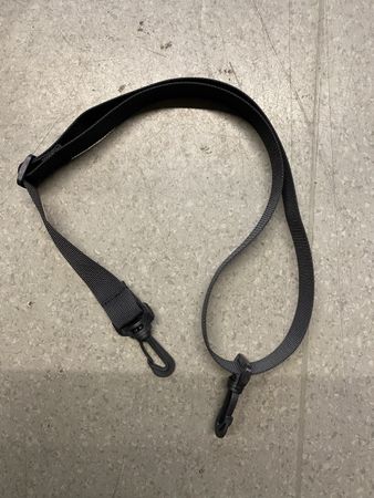 Trageriemen / Gurtband 2 Stück Schwarz verstellbar