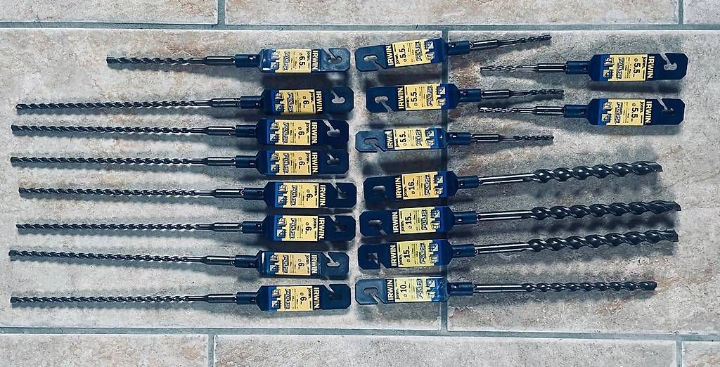 Tutti gli attrezzi: Bohrer SDS-Plus Betonbohrer Irwin 17 Stück – Usato da Nunningen venduto da Cernunnos8