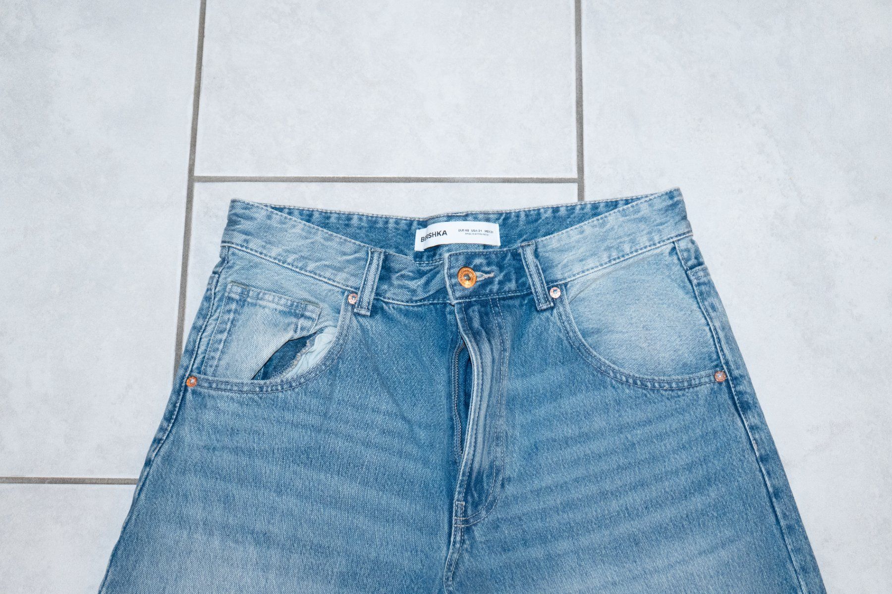 Bershka Jeans: Baggy Blue Wahed Jeans – Usato da Arni AG venduto da yannick_207 1