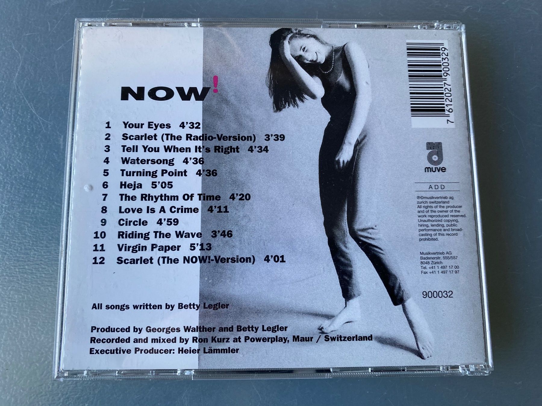CD: Betty Leger - Now! – Usato da Oberried Brienz venduto da Chyara 1