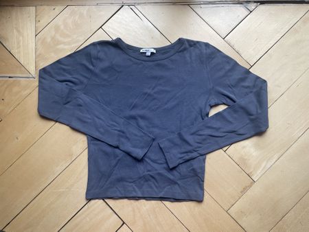 Subdued Shirt, langarm, blau, Grösse XS