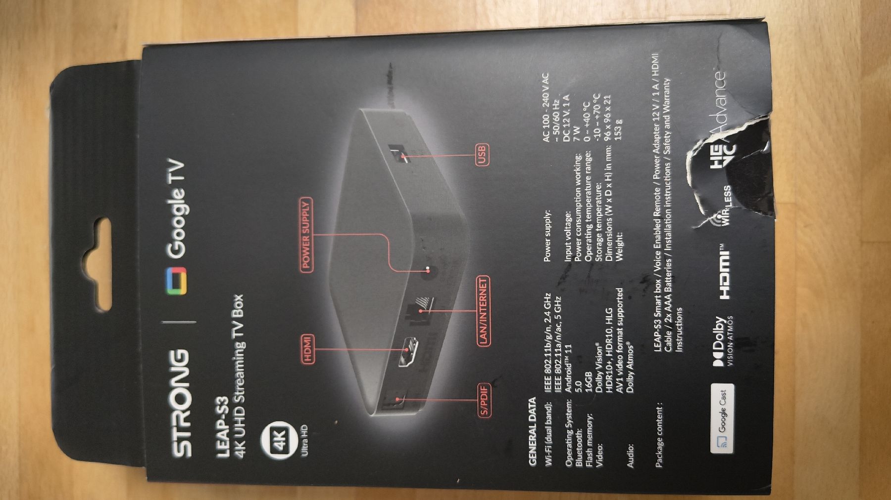 Google Lecteur multimedia & Streamer: Streaming TV Box NEUF – Neuf avec emballage d'origine à Conthey par martinproz 1
