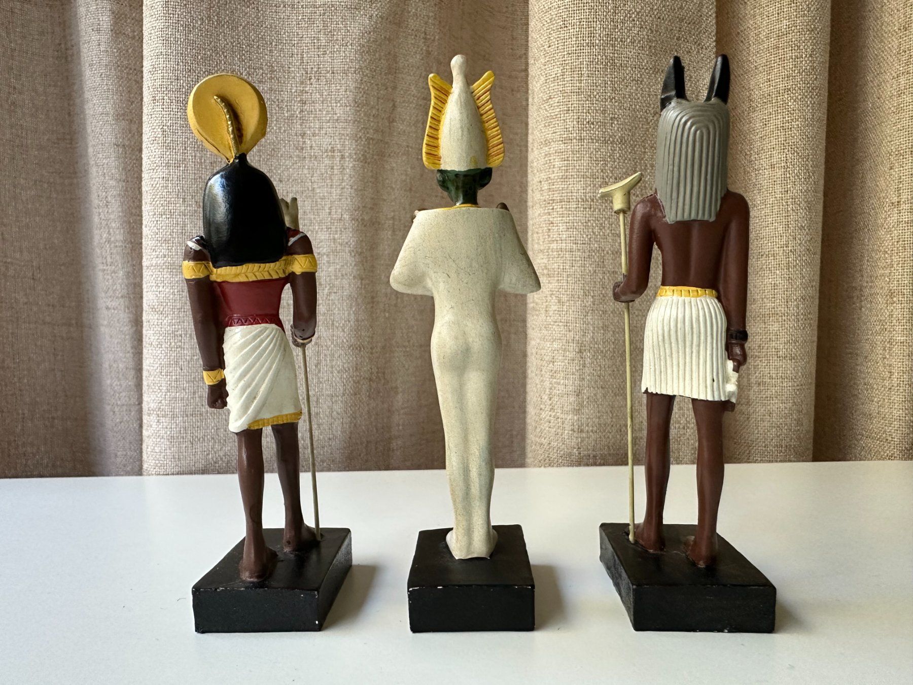 Statuette: Statuettes Ra, Osiris et Anubis - édition Hachette – Usato da Genève venduto da Reveur 2