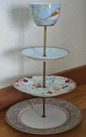 3-stöckige Etagere für Muffins, Cupcakes, Apéro, Einzelstück