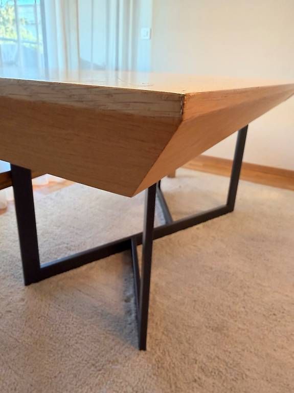 Tavoli: Table de salle à manger extensible + banc en chêne massif – Usato da Genève venduto da fab_5829 3