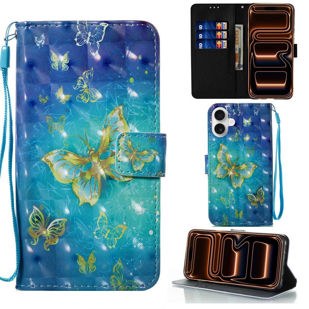 Cover & Protezioni schermo: iPhone 17 Hülle Etui Wallet Case Flip Cover Tasche Coque – Nuovo e nell'imballaggio originale da Volketswil venduto da coverandmore 3