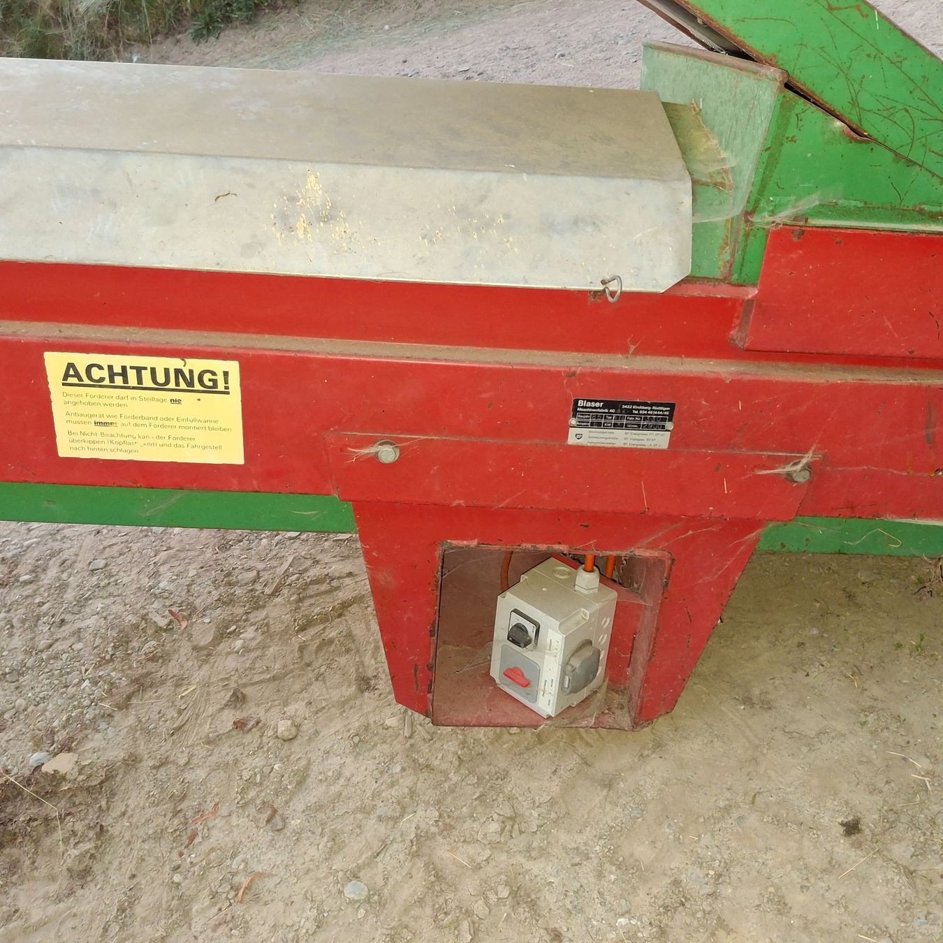 Macchine per carico, silaggio e trasporto: Förderband – Usato da Schwarzenberg LU venduto da fakes1 3