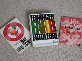 Fotografie Bücher Set: Feininger, Foto-Schule, Fotobuch.