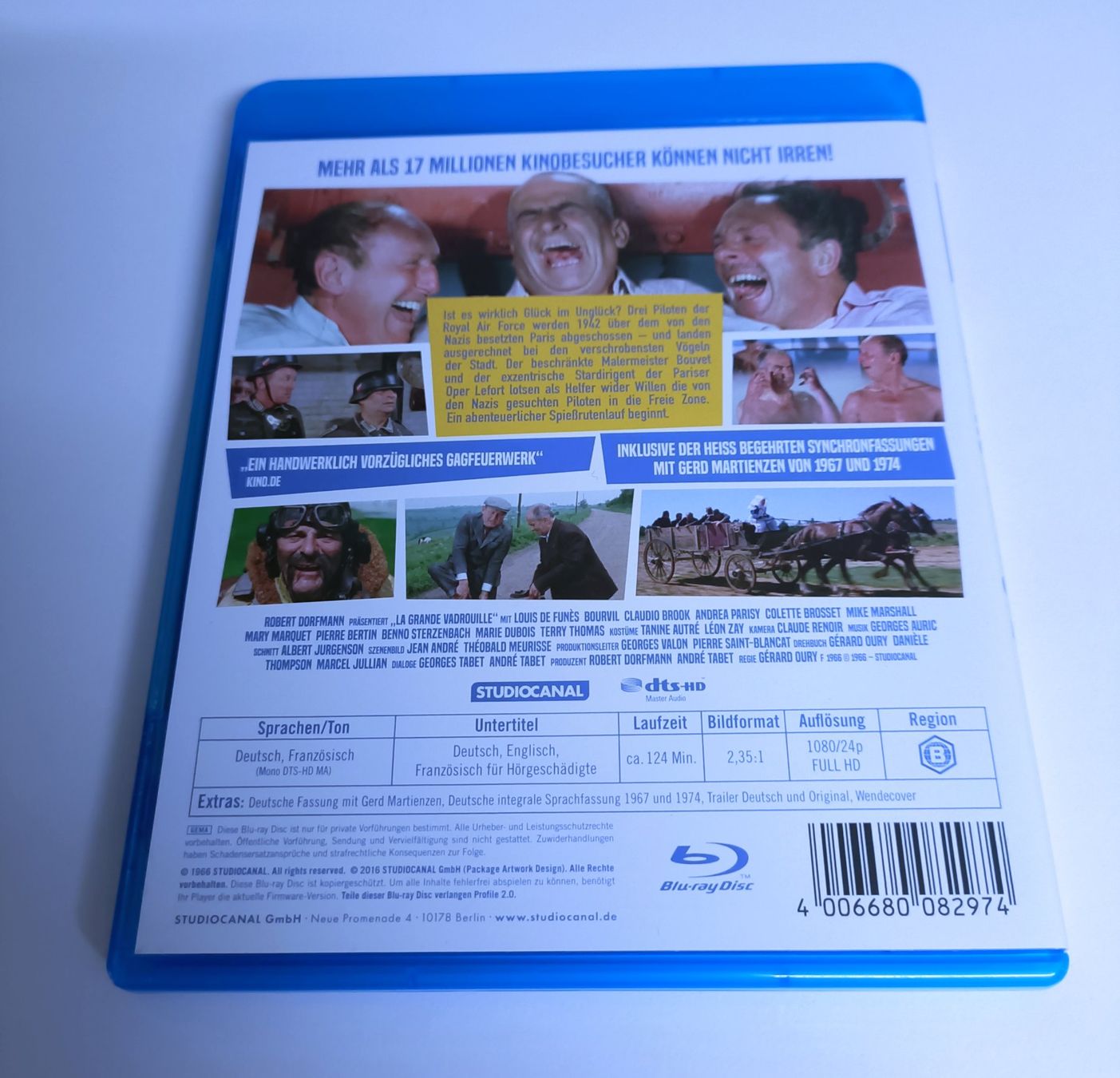 Tutti i DVDs: Die grosse Sause - La grande vadrouille | Blu-ray – Nuovo (secondo la descrizione) da Köniz venduto da Movieportal007 1