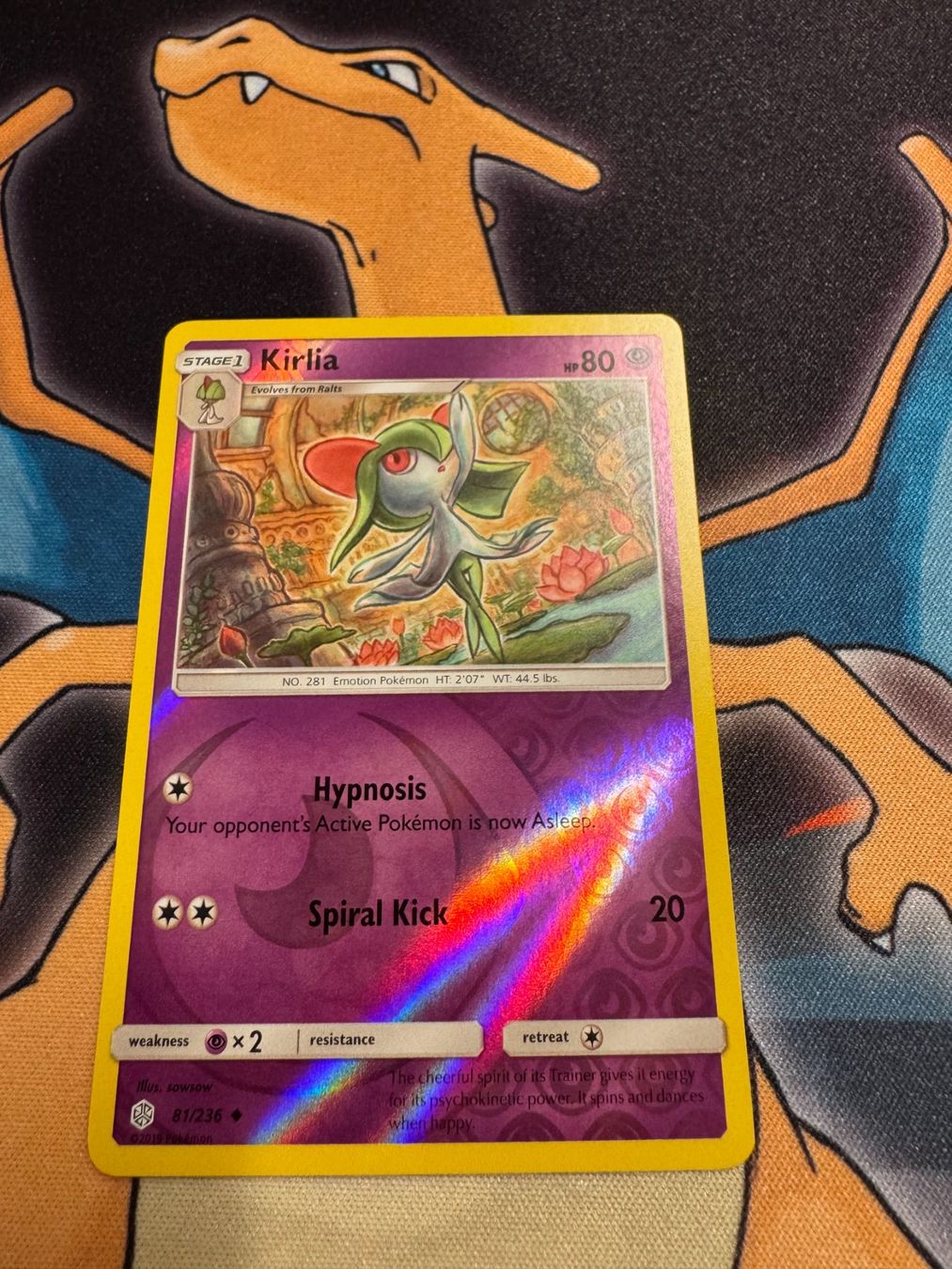 Pokémon Sammelbilder & Trading cards: Kirlia (CEC 81) - Reverse Holo - Cosmic Eclipse – Neu (gemäss Beschreibung) aus Bülach von Pfrenzel
