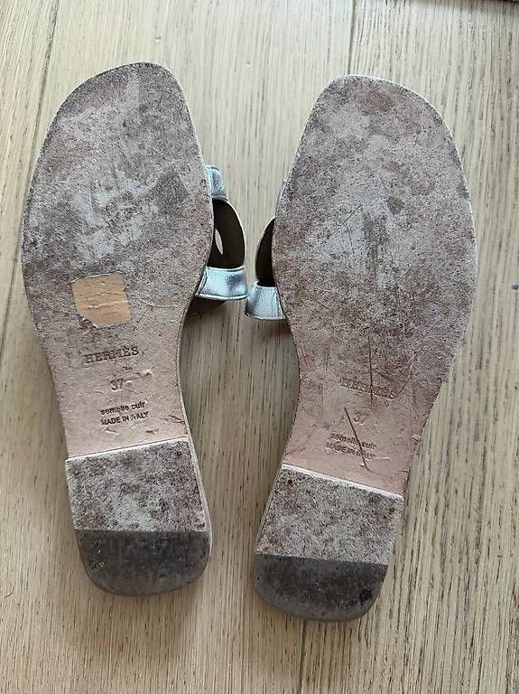 Scarpe da donna: Sandales Hermès argenté  – Usato da Genève venduto da hya_ccc8 2