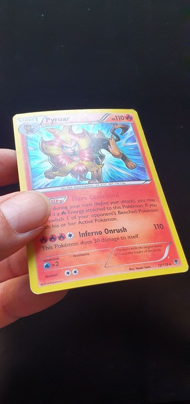Pokémon Carte collezionabili: Pyroar Holo Pokemon – Usato da oberbuchsiten venduto da thug4 2