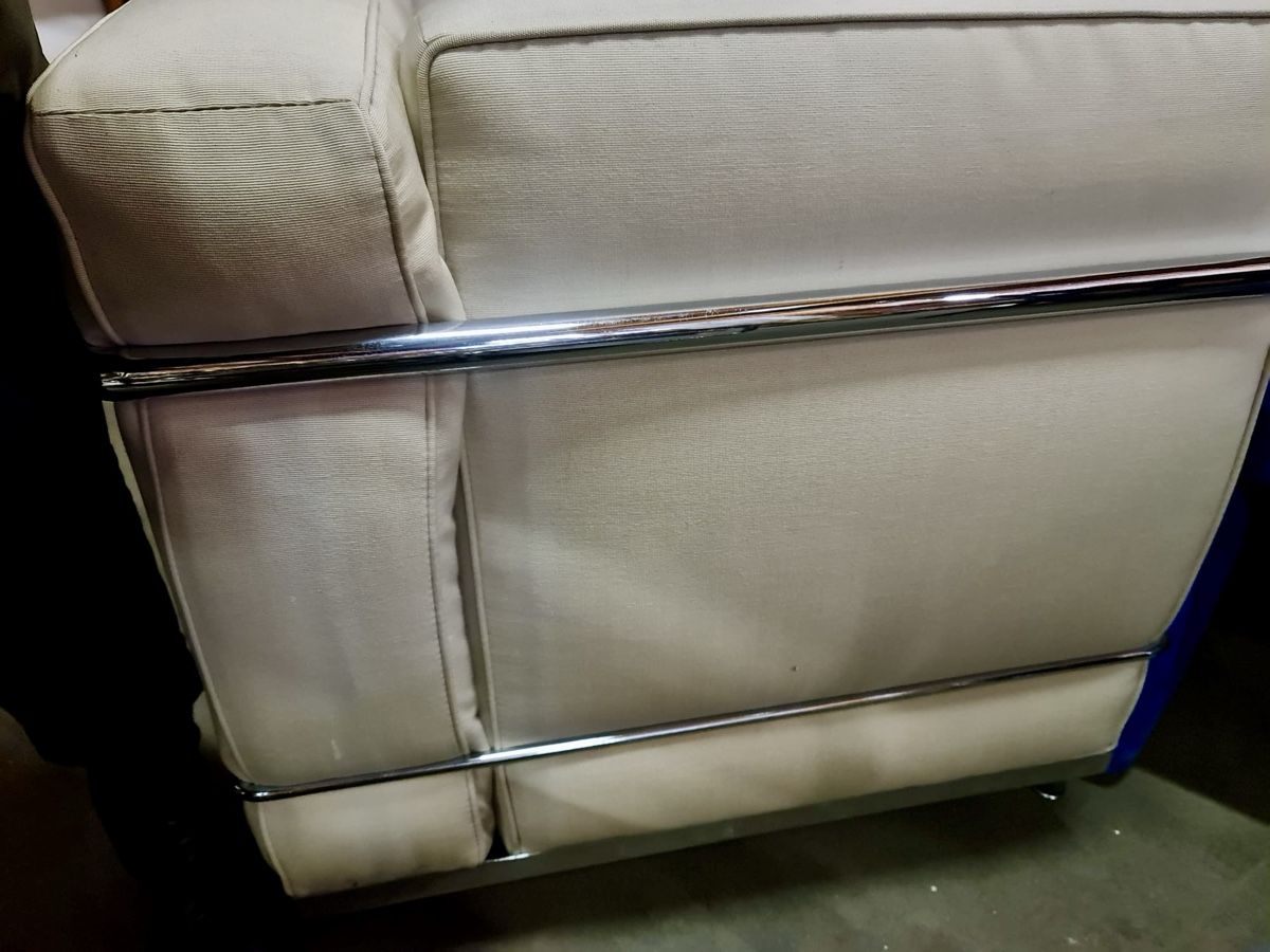 Le Corbusier Divani: 2er-Sofa Stoff Le Corbusier – Usato da Bern venduto da sinay01 4