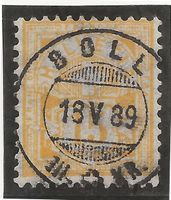 BOLL (Vechingen) 18.05.89  Zu#63A Mi#56X Vollstempel [11B2]