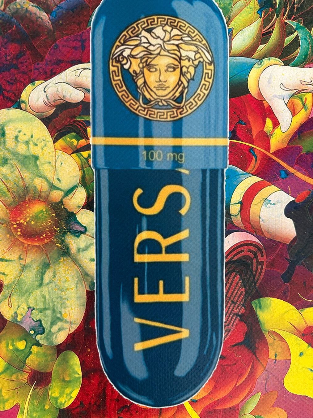 Poster & Bilder: Death: Versace Pill, signiert 26/100 – Neu (gemäss Beschreibung) aus Meilen von Smgdesign 5