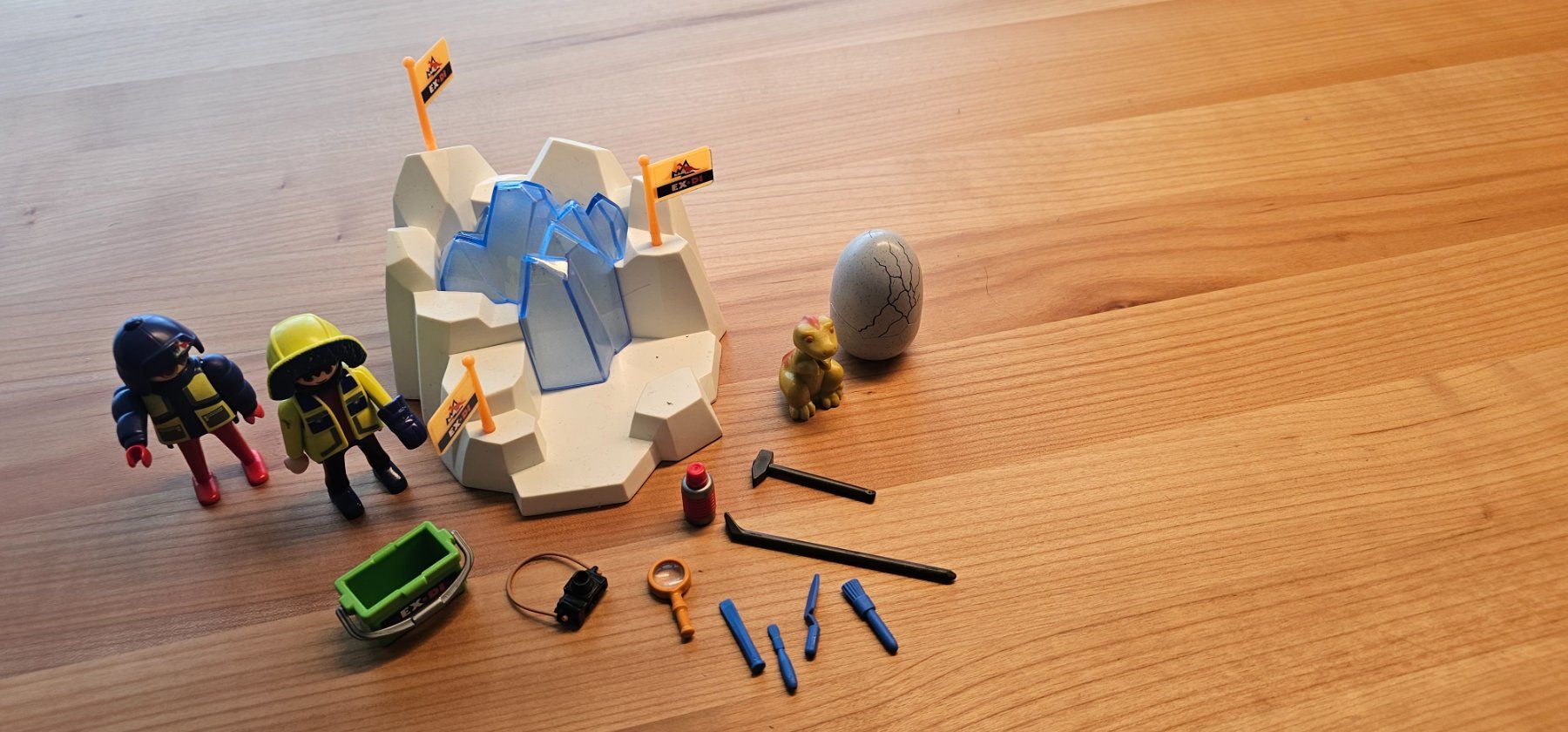 Playmobil Giocattoli: Playmobil 3193 Dino-Ei im Eis – Usato da Sempach venduto da Bdana