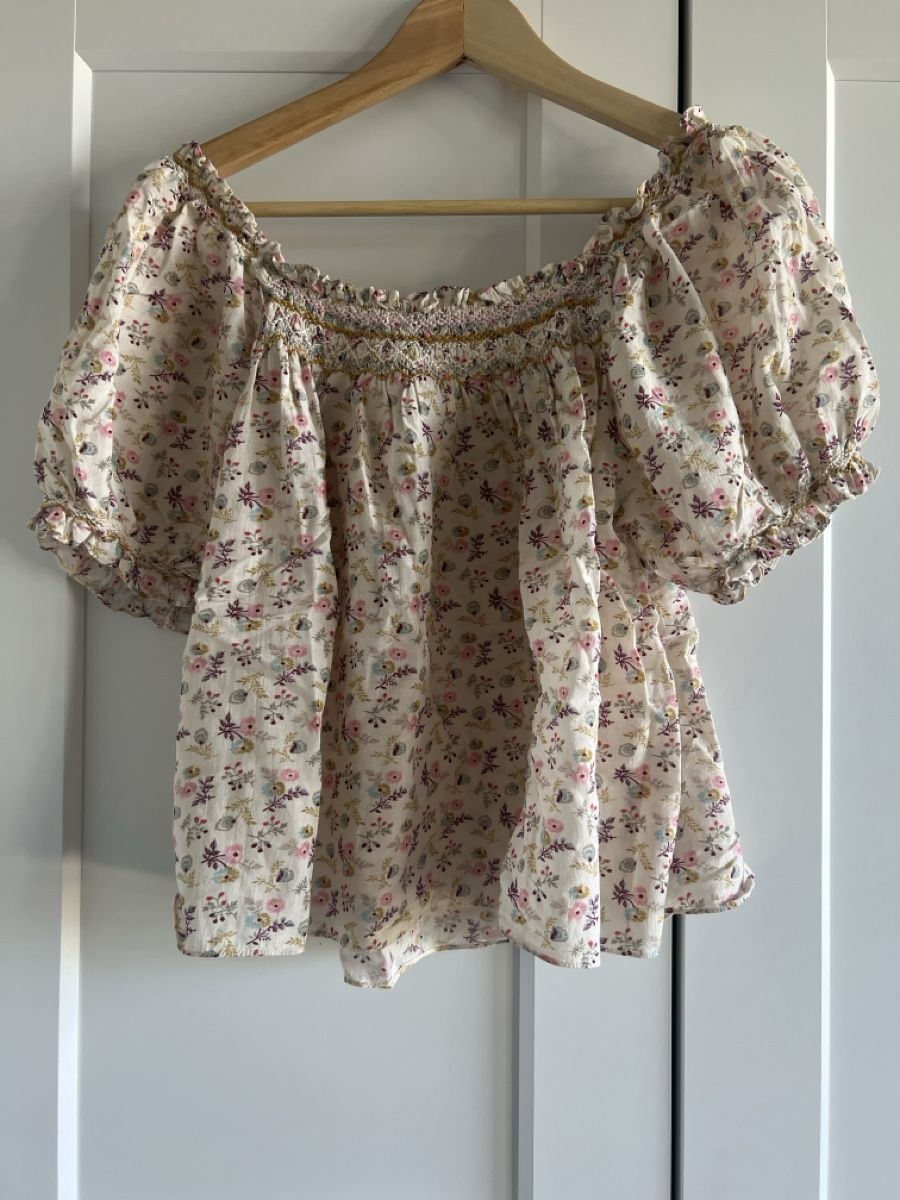 Chemisiers: Bluse Dôen Blumenmuster Grösse S Damen Neu – Neuf (Voir description) à Ins par ann_wp7f 1