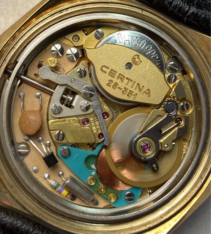 Mouvement De Montre Certina 28-351 Dynotron - Électromécanique, Circa 1970, Occasion