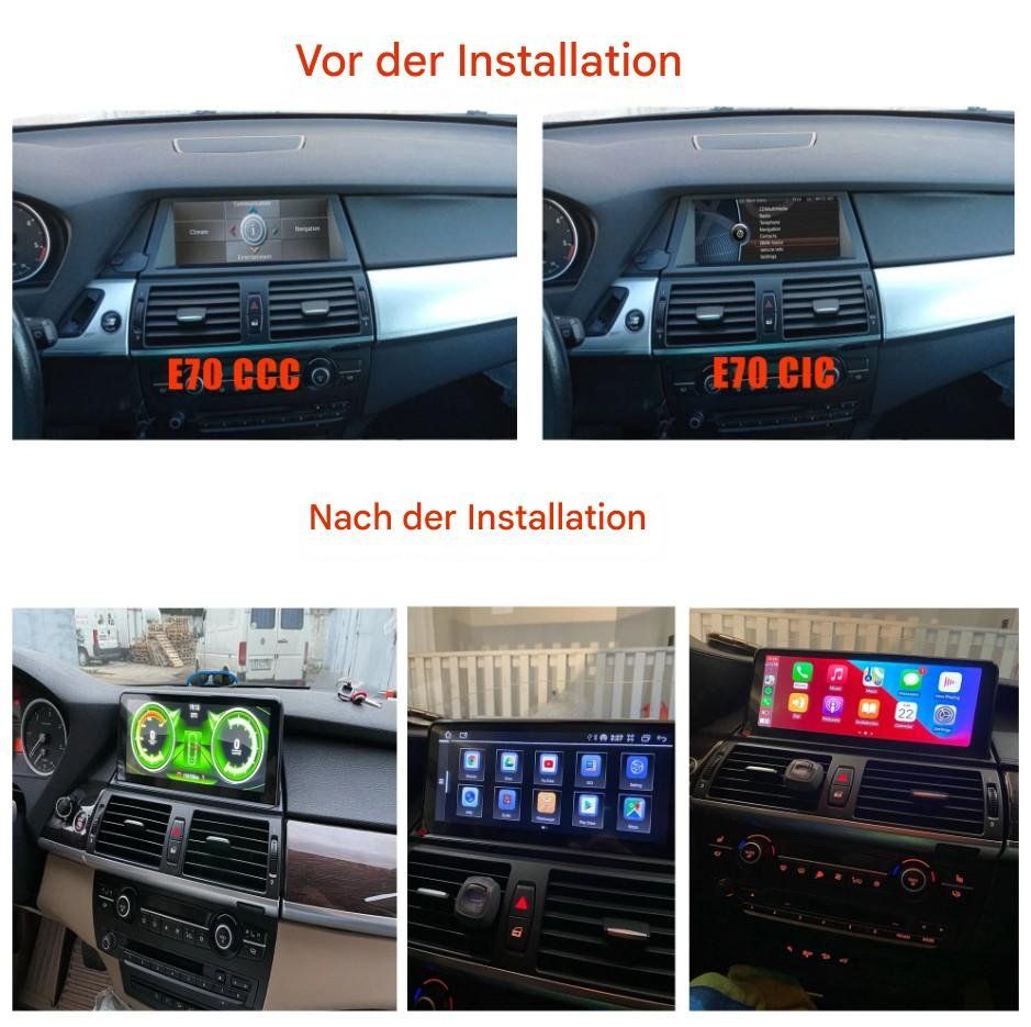 Lettore multimediale & Streamer: Multimedia Navi für BMW X5 X6 E70 E71 E72 Android System – Nuovo e nell'imballaggio originale da Chur venduto da shop.chur 6
