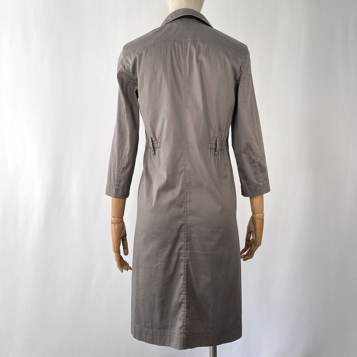 Akris Vestiti: AKRIS Gray Cotton Dress – Usato da Freienbach venduto da Avviivva_Shop 2