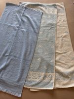 3 Frotteetücher 46 x 91cm blau