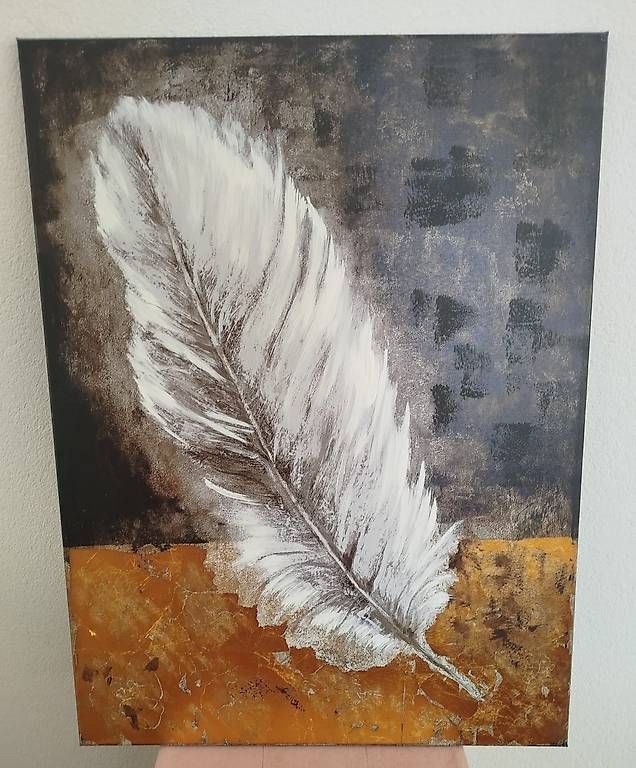 Tableaux: Tableau plume – Neuf avec emballage d'origine à Lausanne par noname.2021