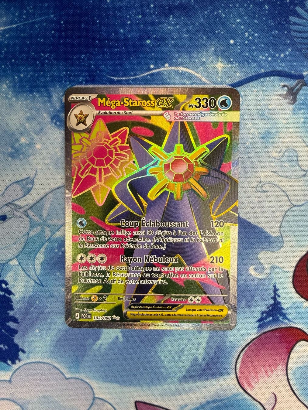 Pokémon Carte collezionabili: Méga-Staross FA - POR 102 FR – Nuovo (secondo la descrizione) da Courgenay venduto da ScamBoxOff